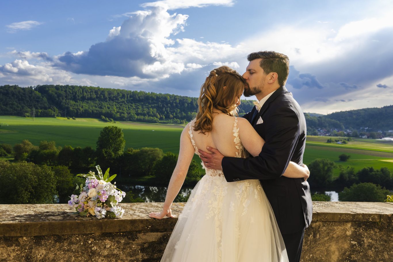 Brautpaarshooting auf Schloss Horneck