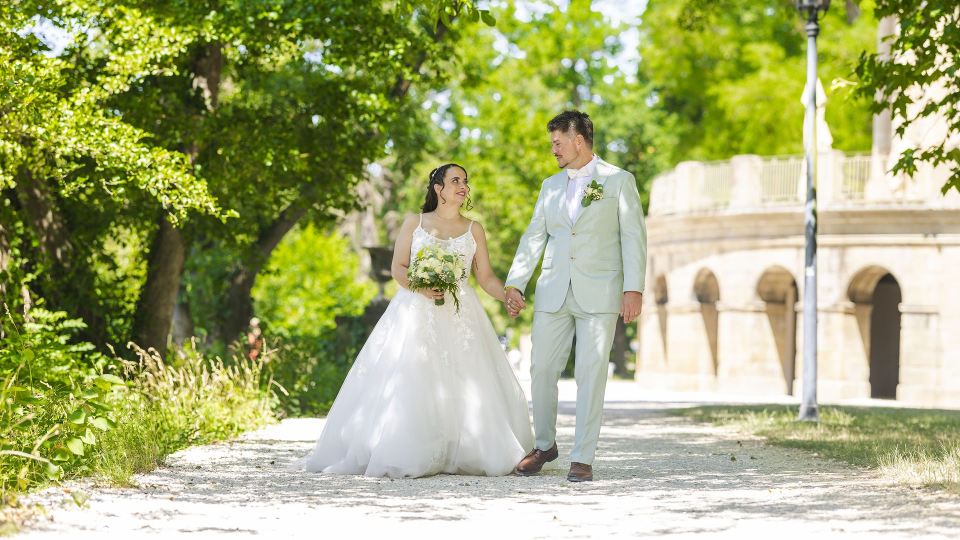Hochzeitsfotografie am Schloss Monrepos