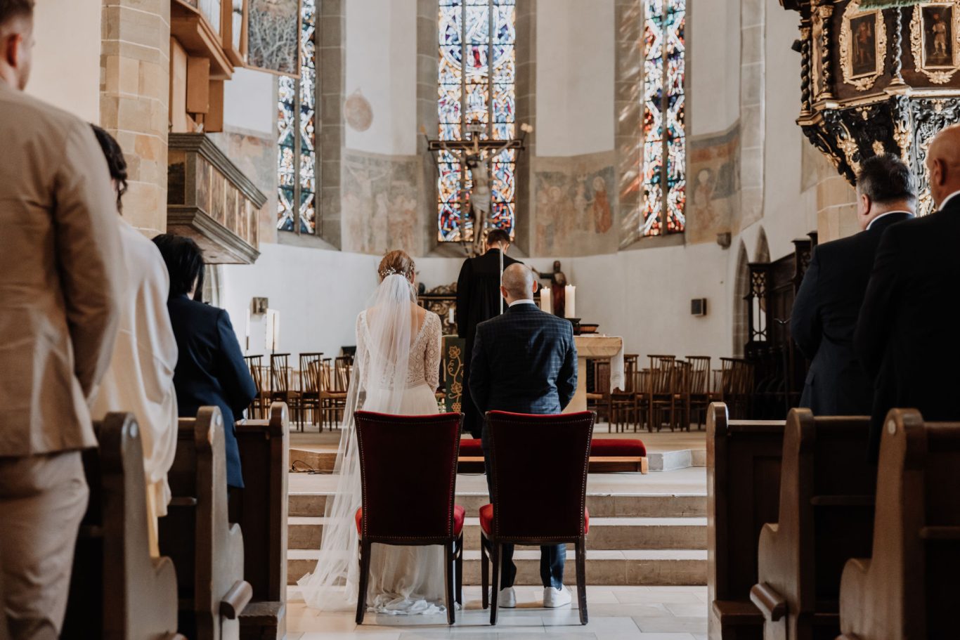 Trauung in der historischen Stadtkirche Leonberg