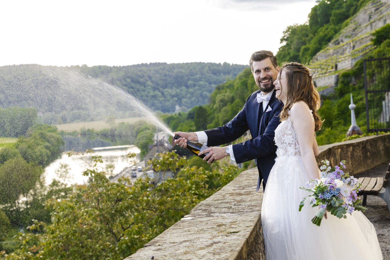 Brautpaarshooting auf Schloss Horneck