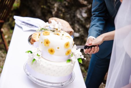 Hochzeitsfotografie Sektempfang