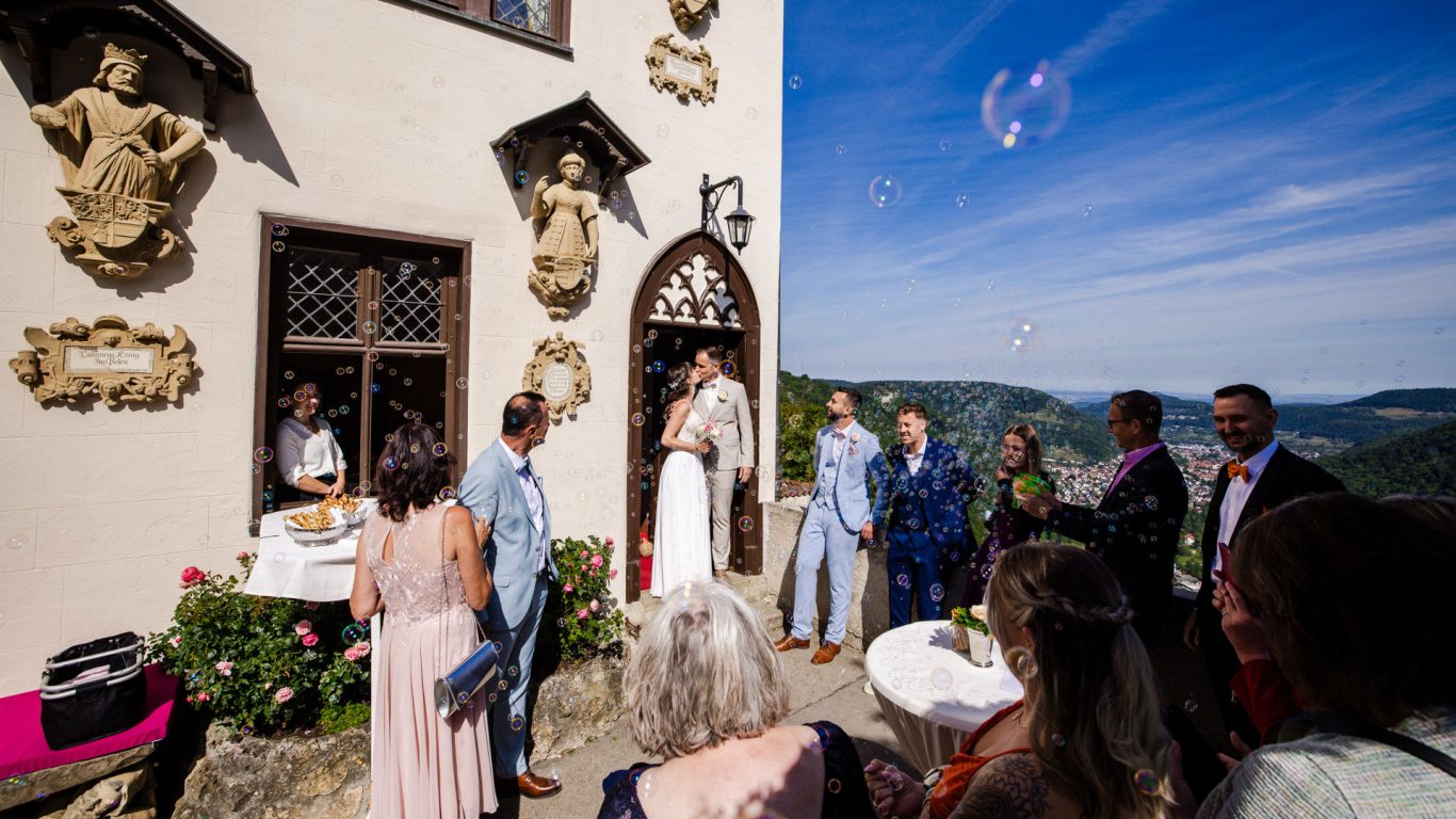 Hochzeitsfeier Schloss Lichtenstein