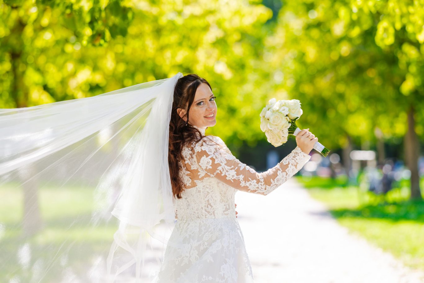 Hochzeitsshooting auf Schloss Solitude