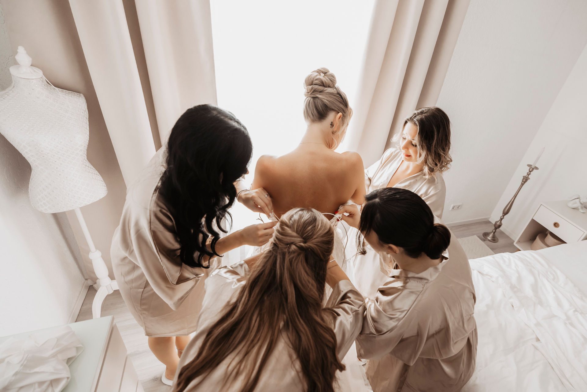 Getting Ready Hochzeitsfotografie