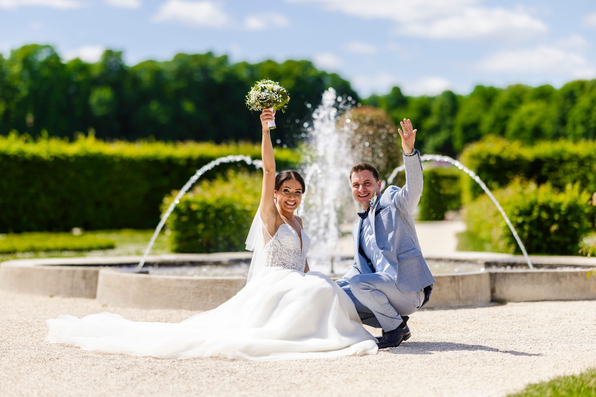 Hochzeitsfotograf im Blühenden Barock Ludwigsburg