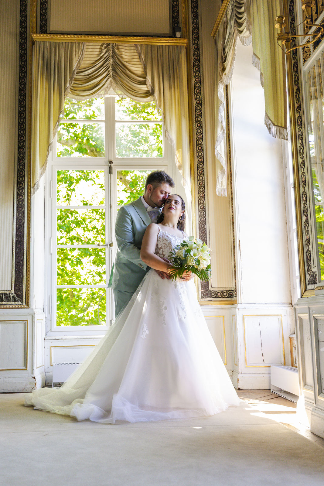 Brautpaarshooting im Schloss Monrepos