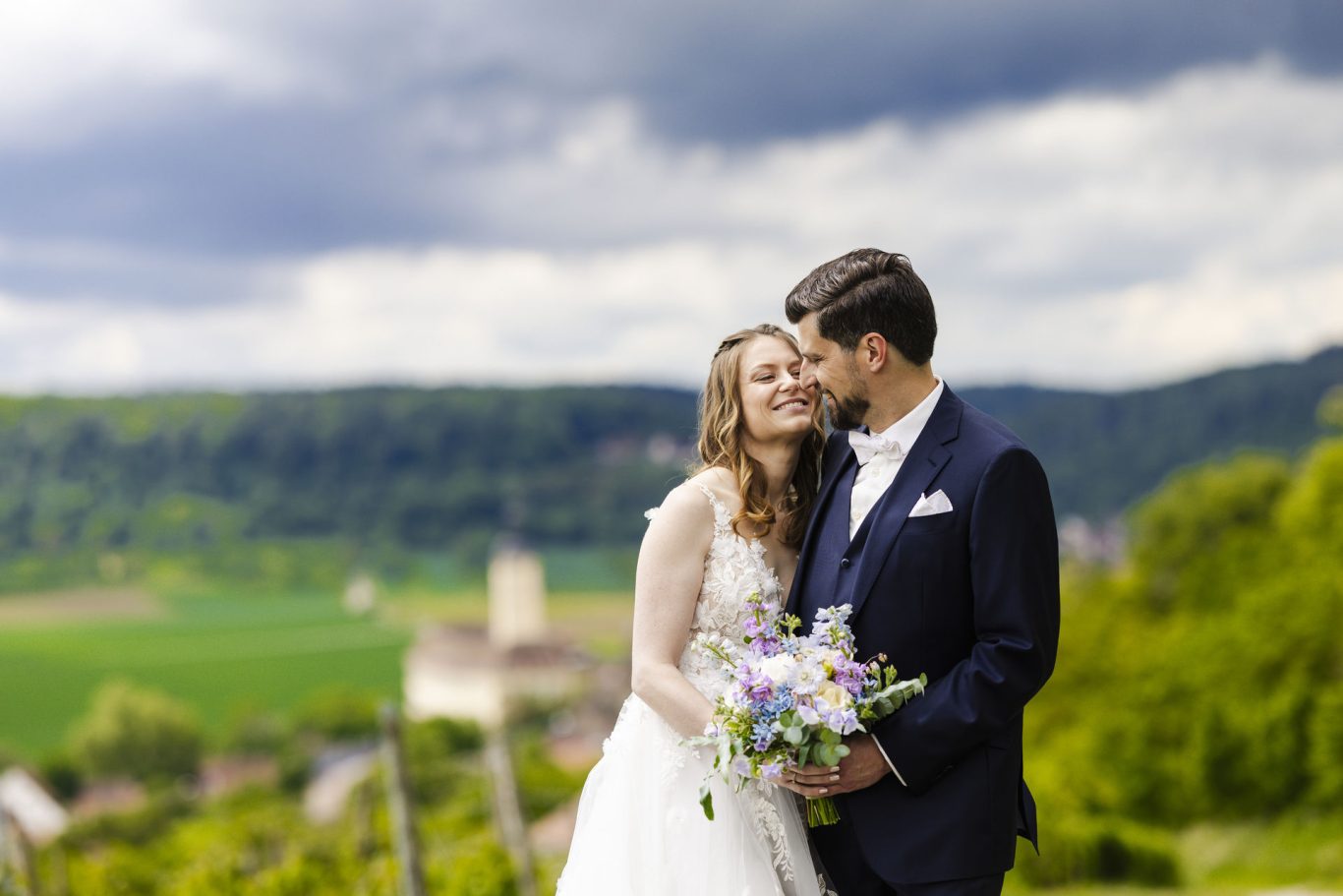 Hochzeitsfotografie in Gundelsheim - Schloss Horneck
