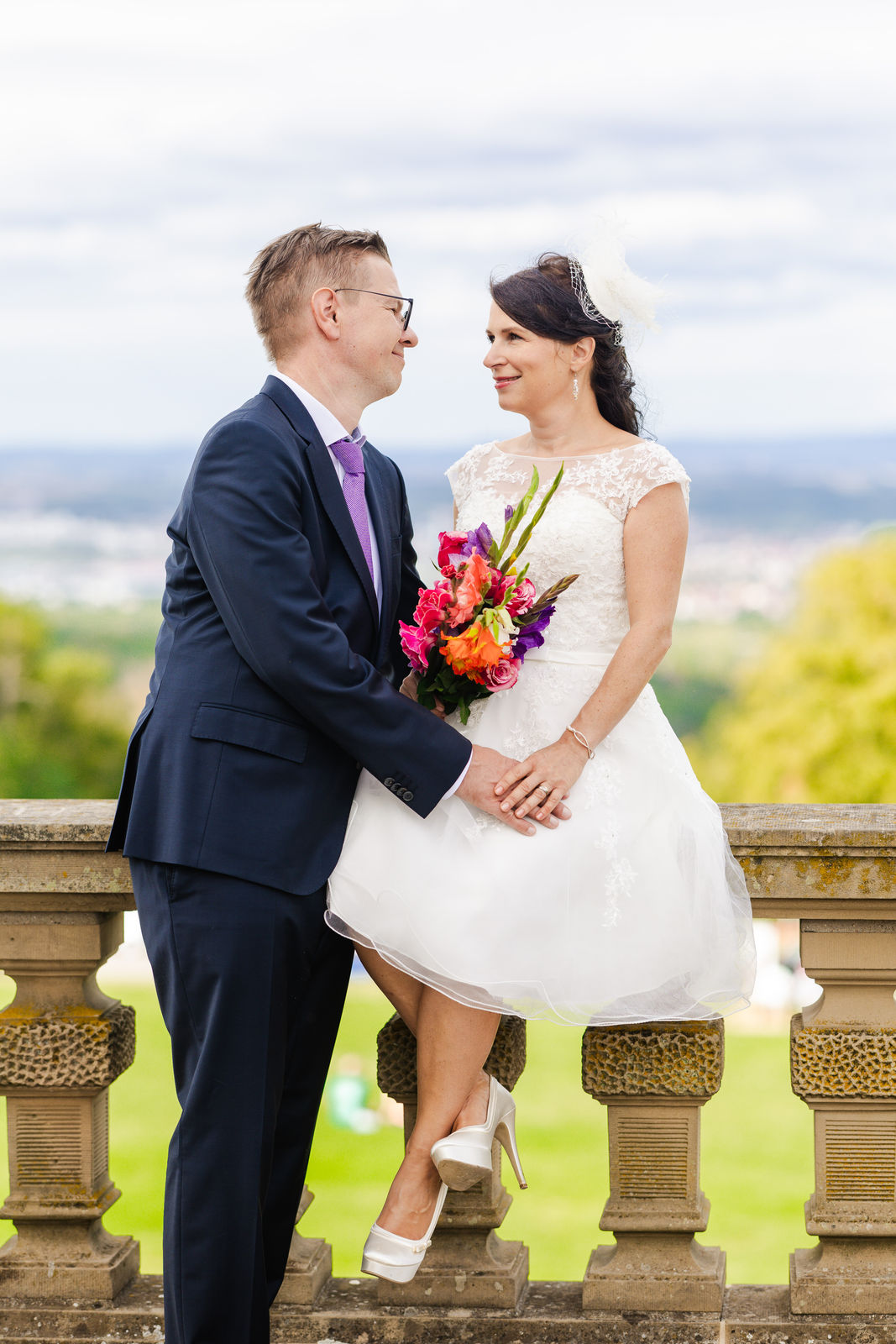 Hochzeitspaar beim After-Wedding-Shooting in Stuttgart