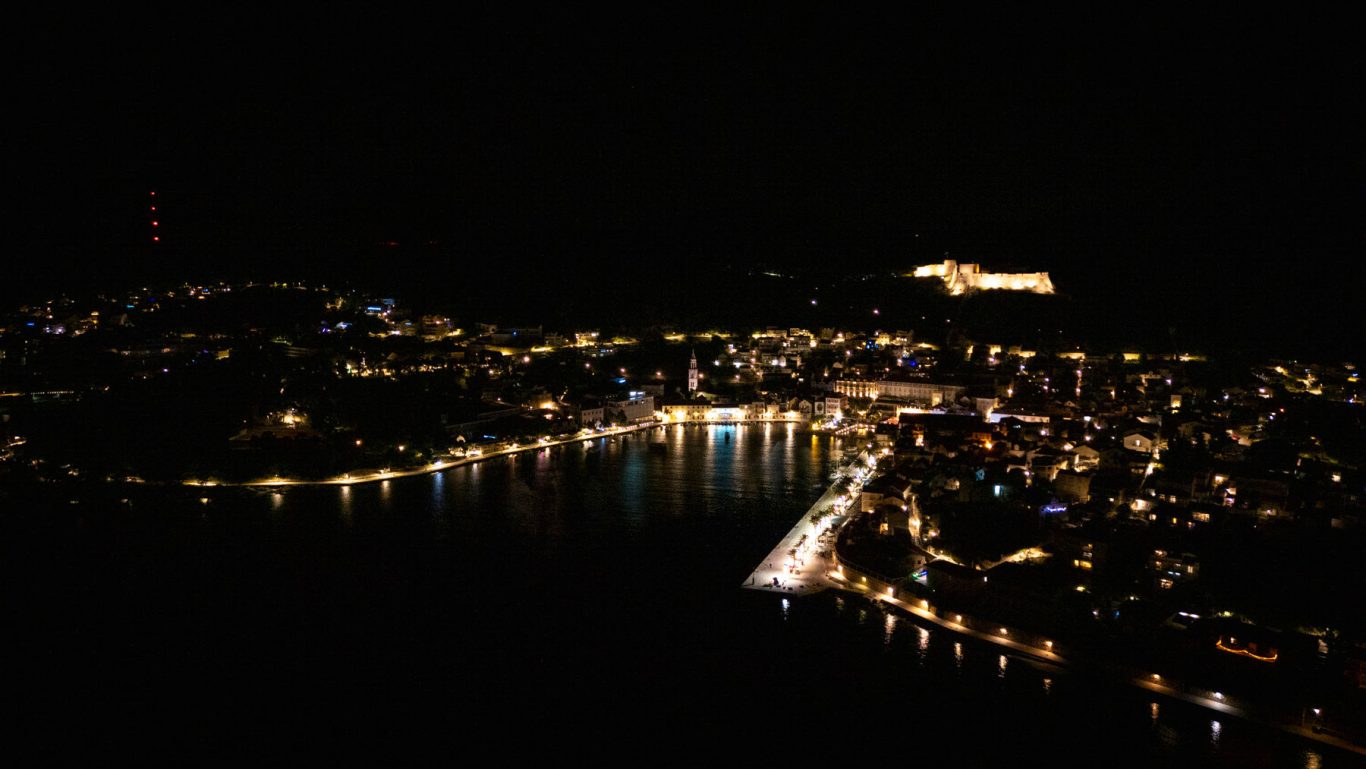 Blick auf Hvar