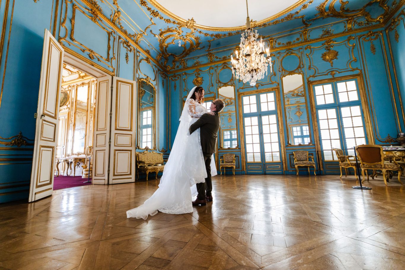 Hochzeitstanz im Assembléezimmer