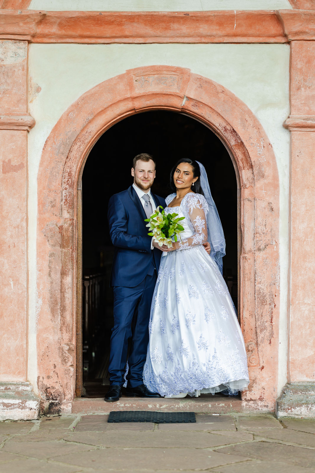 Brautpaarshooting an der Kapelle St. Wendelin