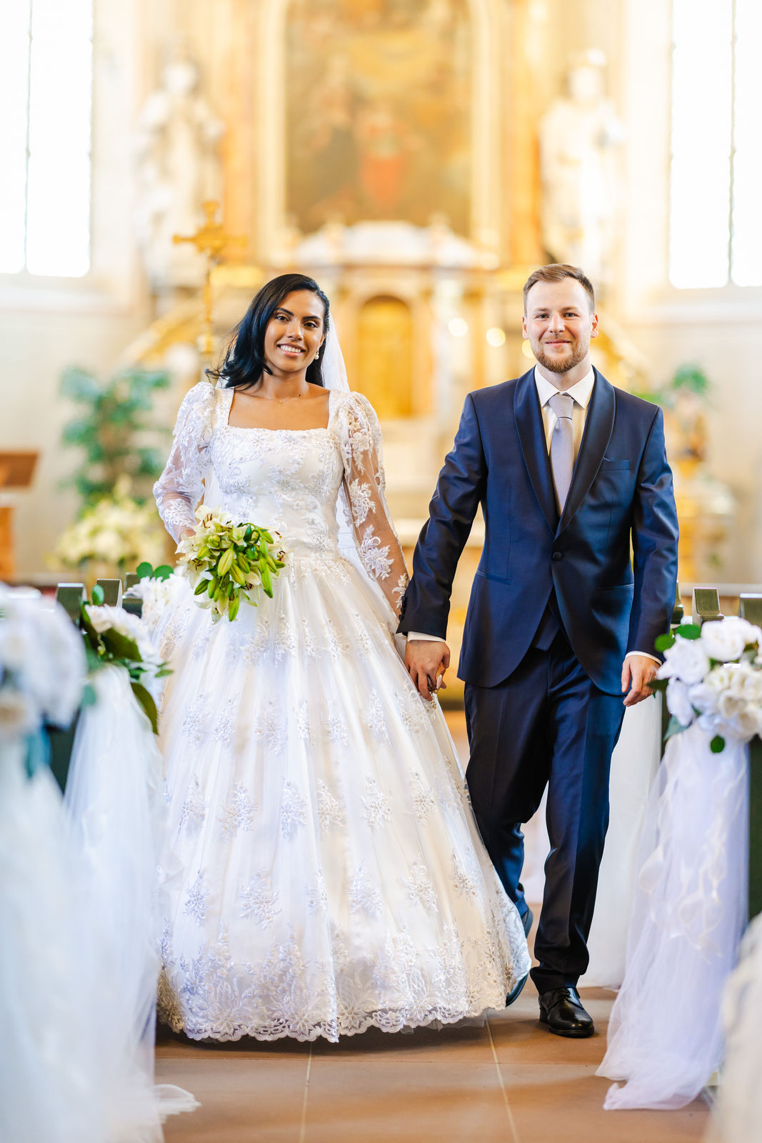 Brautpaarshooting in der Kirche